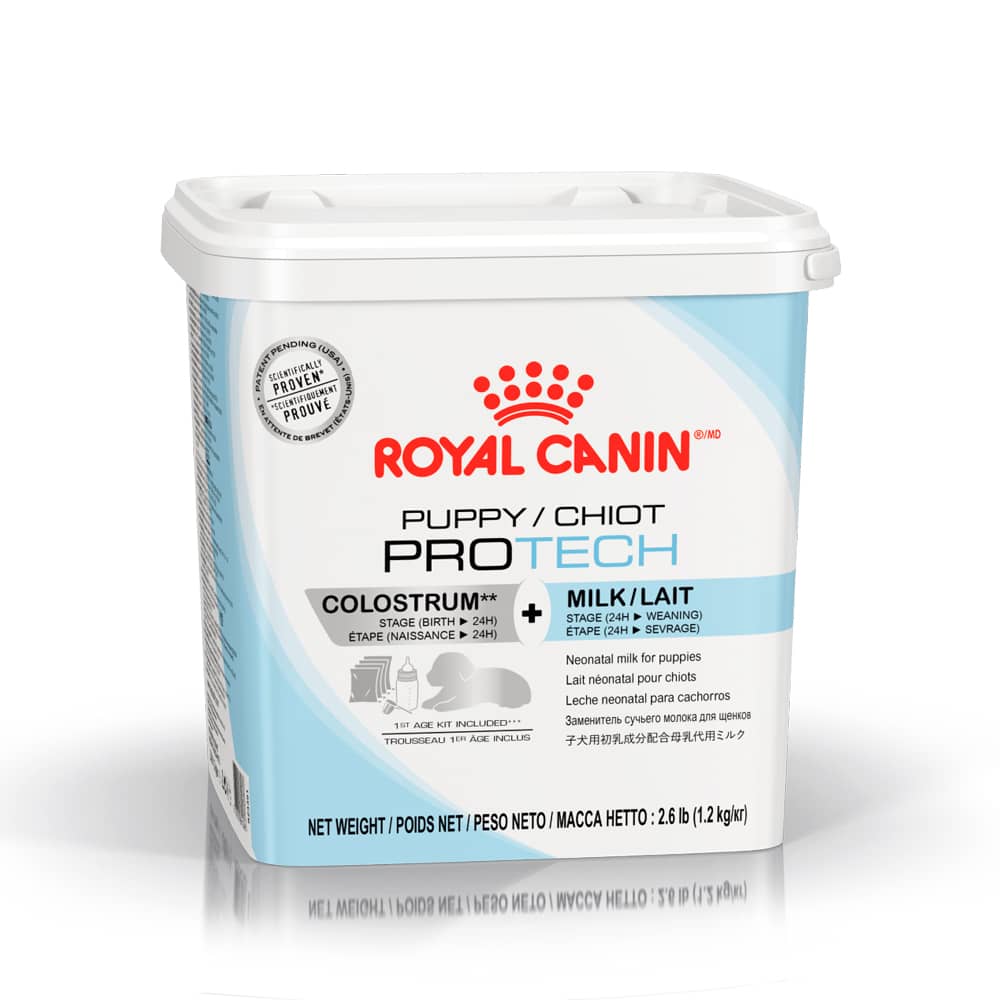 Royal Canin Puppy Pro Tech Milk piena aizvietotājs jaundzimušiem kucēniem 300 g